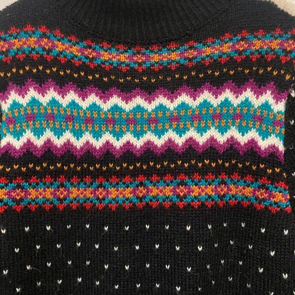 Vintage The Italian Mob Nordic Sweater-pullover Size Medium - Picture 2 of 11